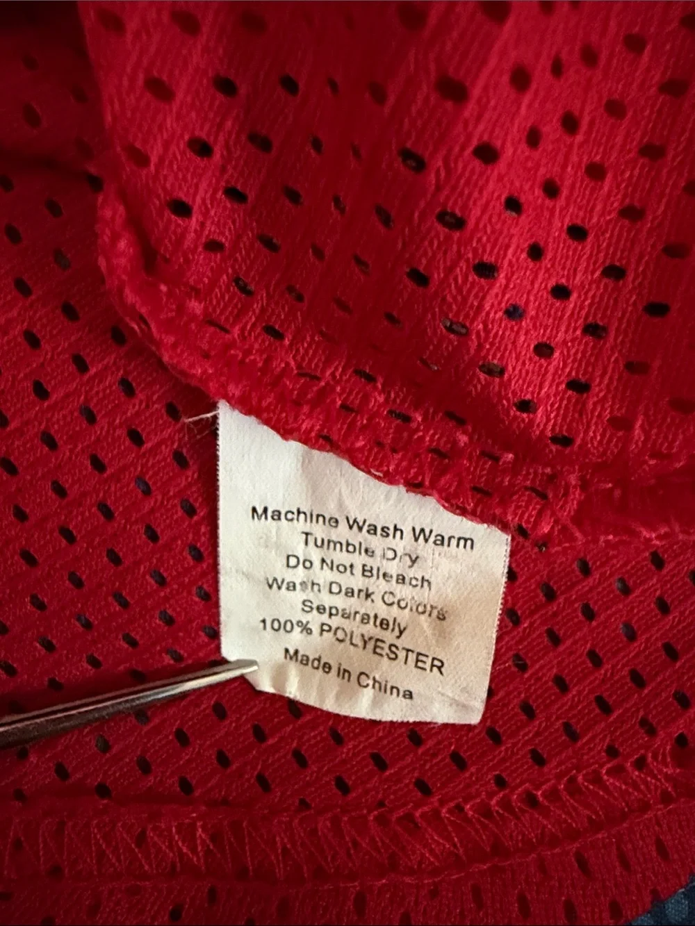 Buccaneers Hunter Pet Gear Red Pet Jersey Size M
